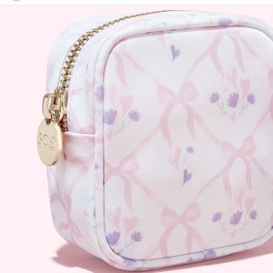 🌟NWT🌟STONEY CLOVER LANE🌟SOLD OUT🌟RARE🌟Small Pouch in HIGH TEA SUGAR CUBE